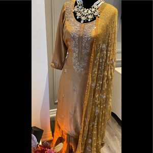 Indian sharara heavy suit
